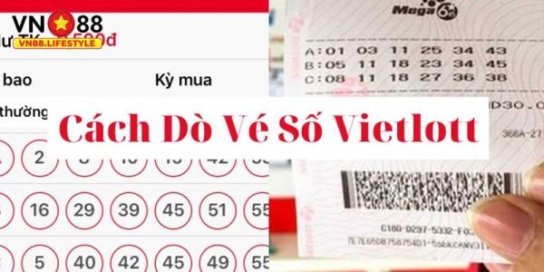 Hướng dẫn cách dò vé số vietlott 6/55 1