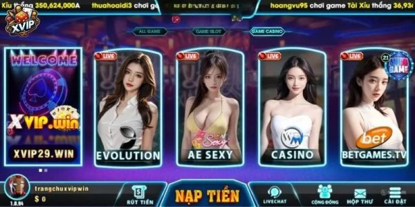 Giao diện 868vip thân thiện người dùng
