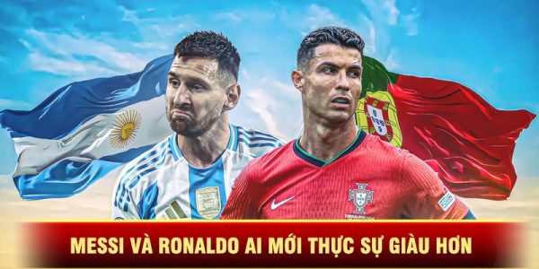 Hiện nay Messi và Ronaldo ai giàu hơn? 2