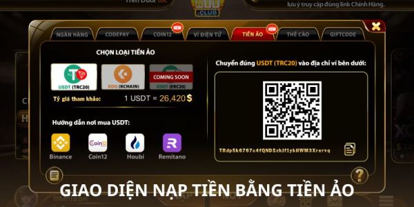 Giới thiệu về quy trình nạp tiền HitClub cho người mới 3