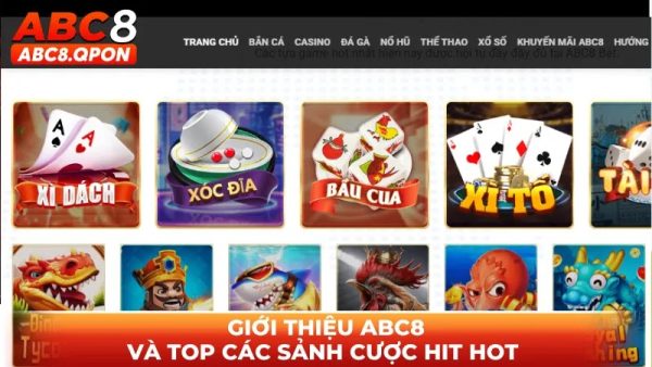 Giới thiệu abc8 điểm cược trực tuyến uy tín hàng đầu 3 Giới thiệu abc8 điểm cược trực tuyến uy tín hàng đầu 3