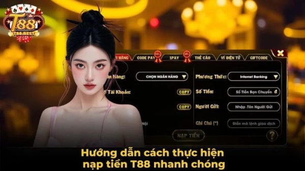 Cách nạp tiền t88 bằng nhiều hình thức 2 Cách nạp tiền t88 bằng nhiều hình thức 2