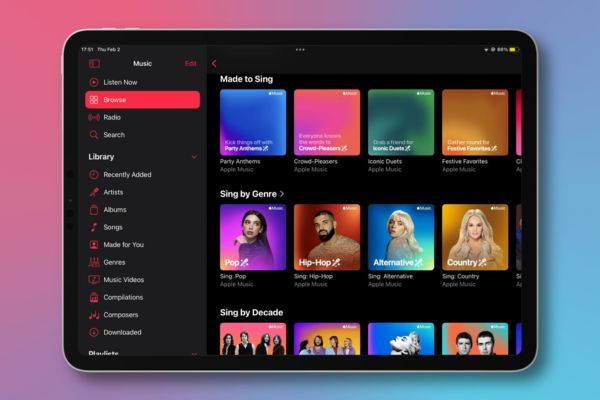 Hướng dẫn hát Karaoke với Apple Music Sing 26 Cách tìm kiếm bài hát karaoke trên Apple Music