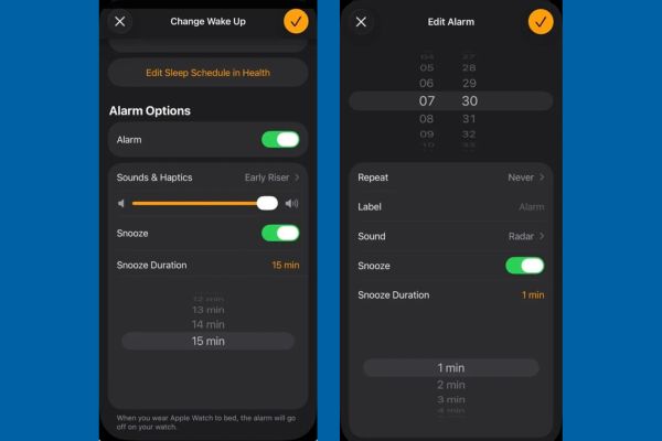 Cách chỉnh thời gian hoãn báo thức iOS 26 11 Cách chỉnh thời gian hoãn báo thức iOS 26