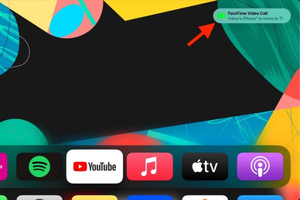 How to transfer Facetime calls from iPhone/iPad to Apple TV