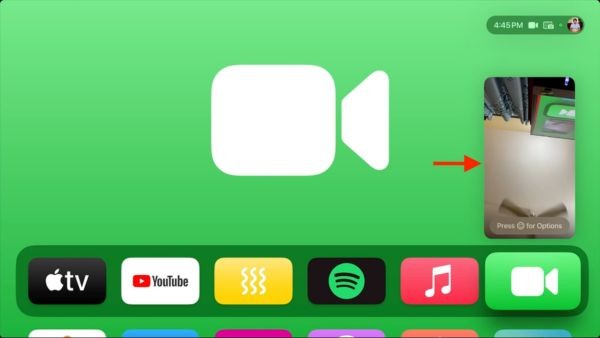 Use multitasking Facetime with the image mode in the picture (PIP)