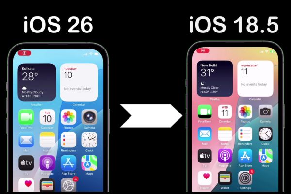 Cách hạ cấp từ iOS 26 beta xuống iOS 18.5 không mất dữ liệu 25 Cách hạ cấp từ iOS 26 beta xuống iOS 18.5