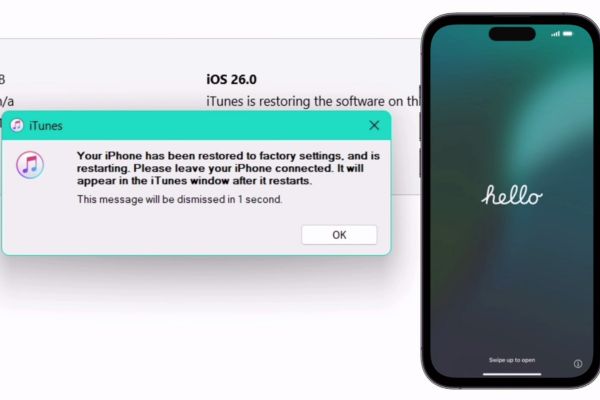 Cách hạ cấp từ iOS 26 beta xuống iOS 18.5 không mất dữ liệu 35 Hãy để nguyên màn hình đó