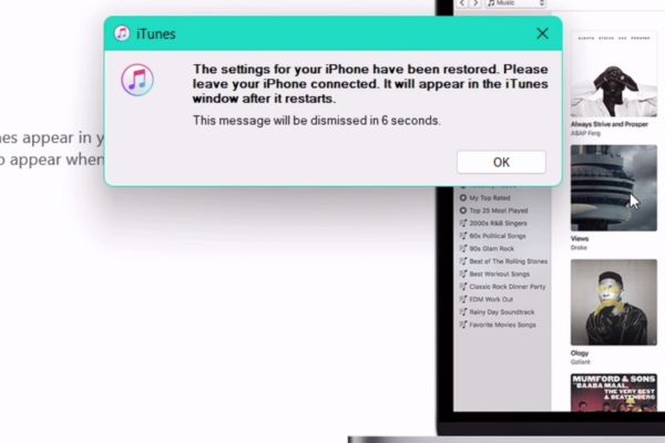 Cách hạ cấp từ iOS 26 beta xuống iOS 18.5 không mất dữ liệu 42 Bạn đã thành công hạ cấp chiếc iPhone