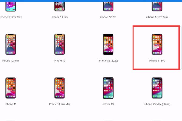 Cách hạ cấp từ iOS 26 beta xuống iOS 18.5 không mất dữ liệu 29 Chọn đúng model iPhone bạn đang sử dụng