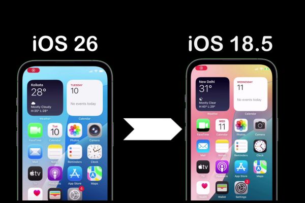 How to lower the level from iOS 26 beta to iOS 18.5 does not lose data