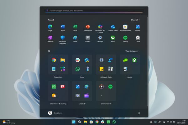 Giao diện Start Menu mới của Windows 11 có gì đặc biệt?