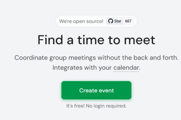 Schej: Công cụ xếp lịch họp nhóm miễn phí, trực quan và hiệu quả 14 Chọn Create event