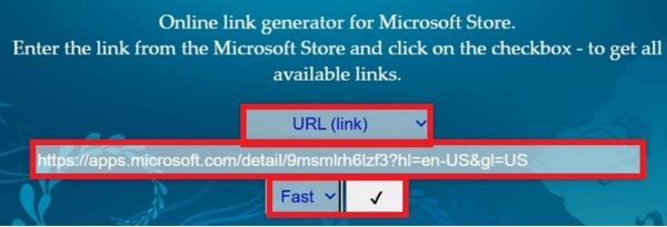 Paste the link of Notepad