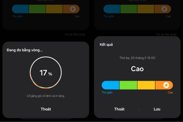 Những điều cần biết khi mua Galaxy Ring 22 Đo lường và quản lý mức độ căng thẳng (stress)