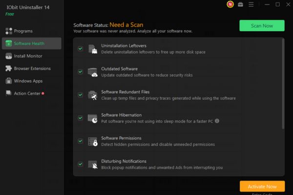 Hướng dẫn nhận key IObit Uninstaller 14 miễn phí 6 tháng 16 Sức khỏe phần mềm được tối ưu