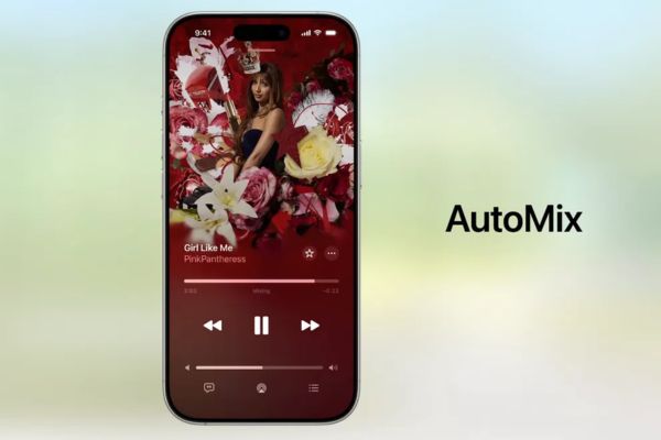 iOS 26: Summary of new features 21 Automix uses AI to move smoothly