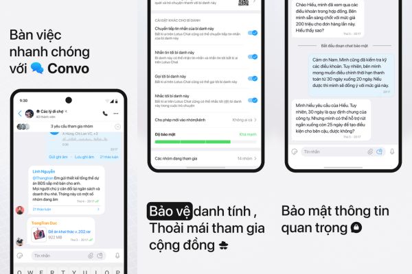 Giải mã sức hút của Lotus Chat: Ứng dụng đạt top 1 App Store 9 Tính năng gần gũi, hiệu quả