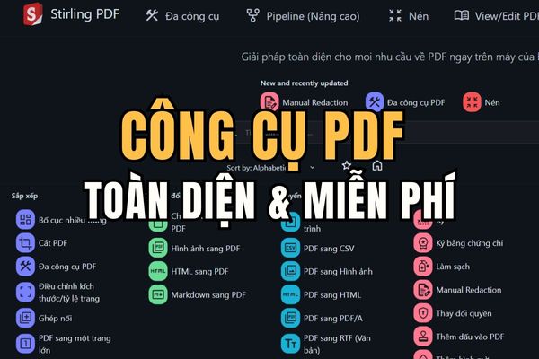 Stirling PDF: Free solution to replace Adobe Acrobat Stirling PDF: Free solution to replace Adobe Acrobat