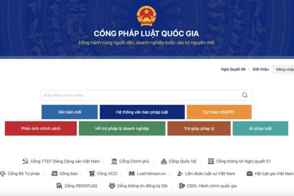 Hướng dẫn tra cứu Luật bằng AI nhanh và chuẩn xác 11 Cổng pháp luật quốc gia: Hệ sinh thái pháp lý toàn diện