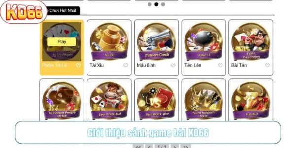Gamebai KO66 - Địa chỉ chơi bài online chất lượng top đầu 2025
