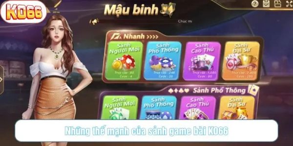 Lý do bạn nên lựa chọn Gamebai KO66 để tham gia trải nghiệm