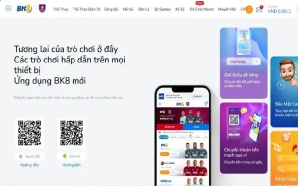 Hướng dẫn tải app BK8 để trải nghiệm mọi lúc mọi nơi