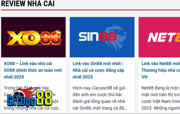 Lợi ích khi dùng Cacuoc88