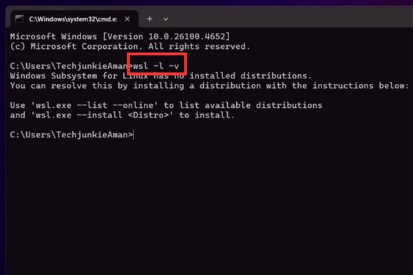 Liệt kê các bản phân phối Linux đã cài đặt