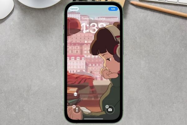 Vào Settings > Wallpaper