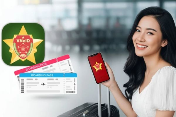 Cách check in máy bay trên VNeID