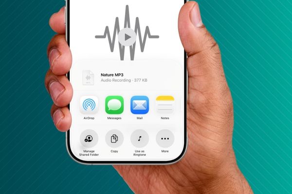 Hướng dẫn cách đặt file ghi âm làm nhạc chuông iOS 26 11 Cách đặt file ghi âm làm nhạc chuông iOS 26