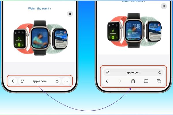 Vì sao nhiều người muốn đổi giao diện Safari về kiểu cũ?