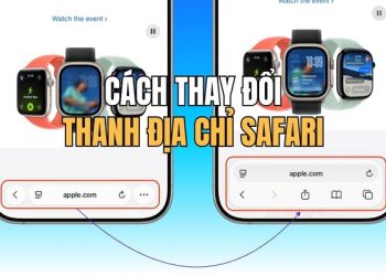 Cách đổi thanh địa chỉ Safari về kiểu cũ trên iPhone 1