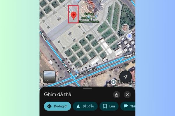 Xác định vị trí "cần trở về"