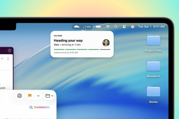 Live Activities trên Mac là gì?