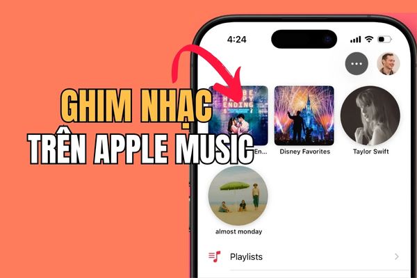 How to pin music on Apple Music to access the playlist immediately