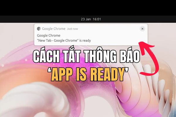 How to turn off the notice of app is ready annoying in just 1 minute