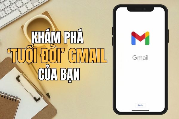 How to see your email account creation date