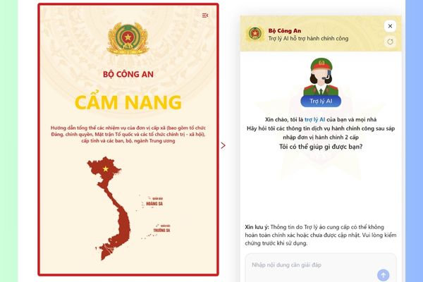 Gõ câu hỏi của bạn vào ô chat