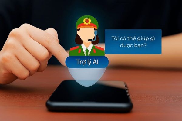 Instructions for using AI chatbot of the Ministry of Public Security
