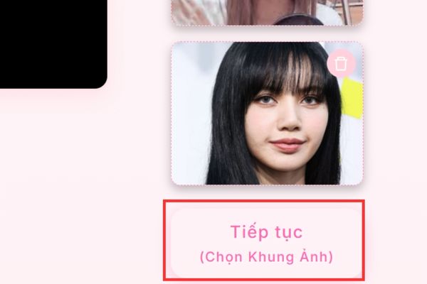 Hướng dẫn chụp ảnh Photobooth online miễn phí tại nhà 14 Nhấn "Tiếp tục"