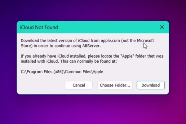 Khắc phục lỗi iCloud Not Found trên AltStore và SideStore 14 Tại sao bạn gặp lỗi iCloud Not Found?