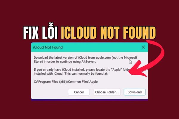 Fix iCloud Not Found error on AltStore and SideStore Fix iCloud Not Found error on AltStore and SideStore