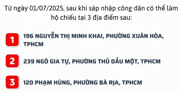 Làm hộ chiếu ở đâu tại TP.HCM