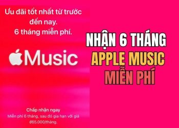 Cách Nhận 6 tháng Apple Music miễn phí 2025 2