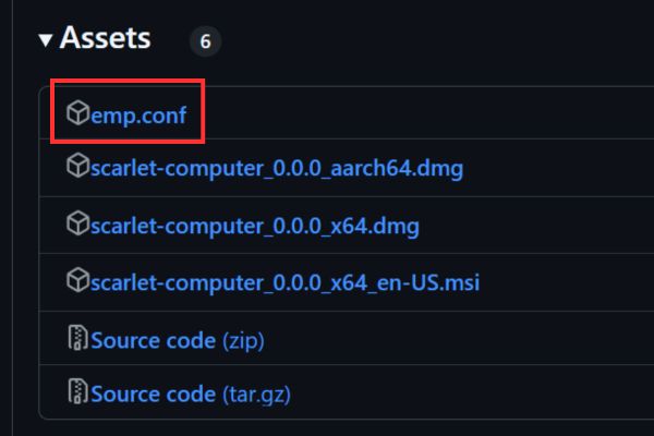Hướng dẫn cài Scarlet iOS để cài mọi file IPA không bị thu hồi 29 Tải về file emp.conf
