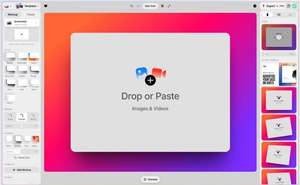 Tạo ảnh Mockup online miễn phí với shots.so 6 Tạo ảnh mockup online với shots.so