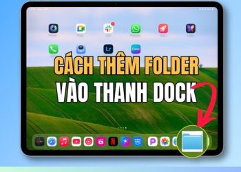 Hướng dẫn thêm Folder vào thanh Dock trên iPadOS 26 10
