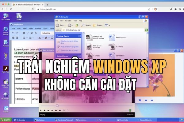 How to experience Windows XP online, without installation How to experience Windows XP online, without installation